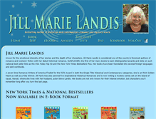 Tablet Screenshot of jillmarielandis.com